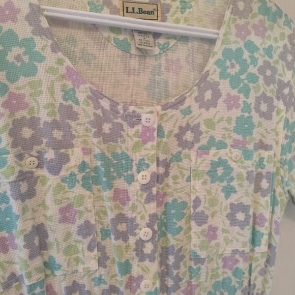 LL Bean floral dress - Picture 2 of 2